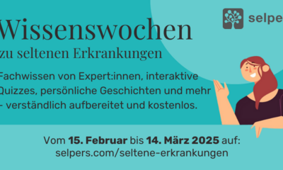 Banner über Wissenswochen zu seltenen Erkrankungen