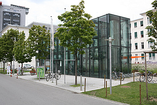 Hörsaalzentrum Eingangsbereich